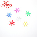 HYYX New Style Manufacturers Los copos de nieve de interior forman lentejuelas